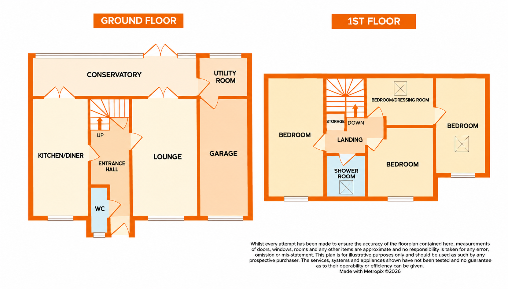 Meadow View, Gristhorpe, Filey, North Yorkshire floorplan