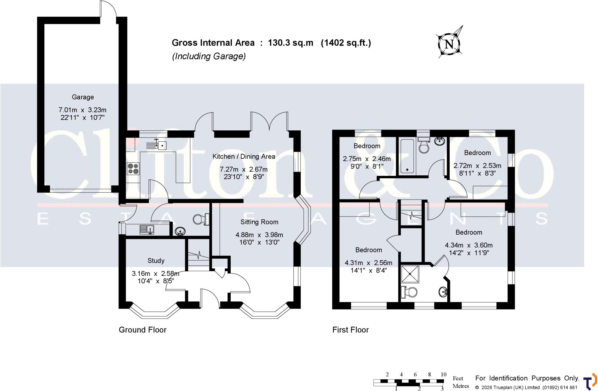Walnut Tree Grove, Hoo, Rochester, Kent, ME3 floorplan