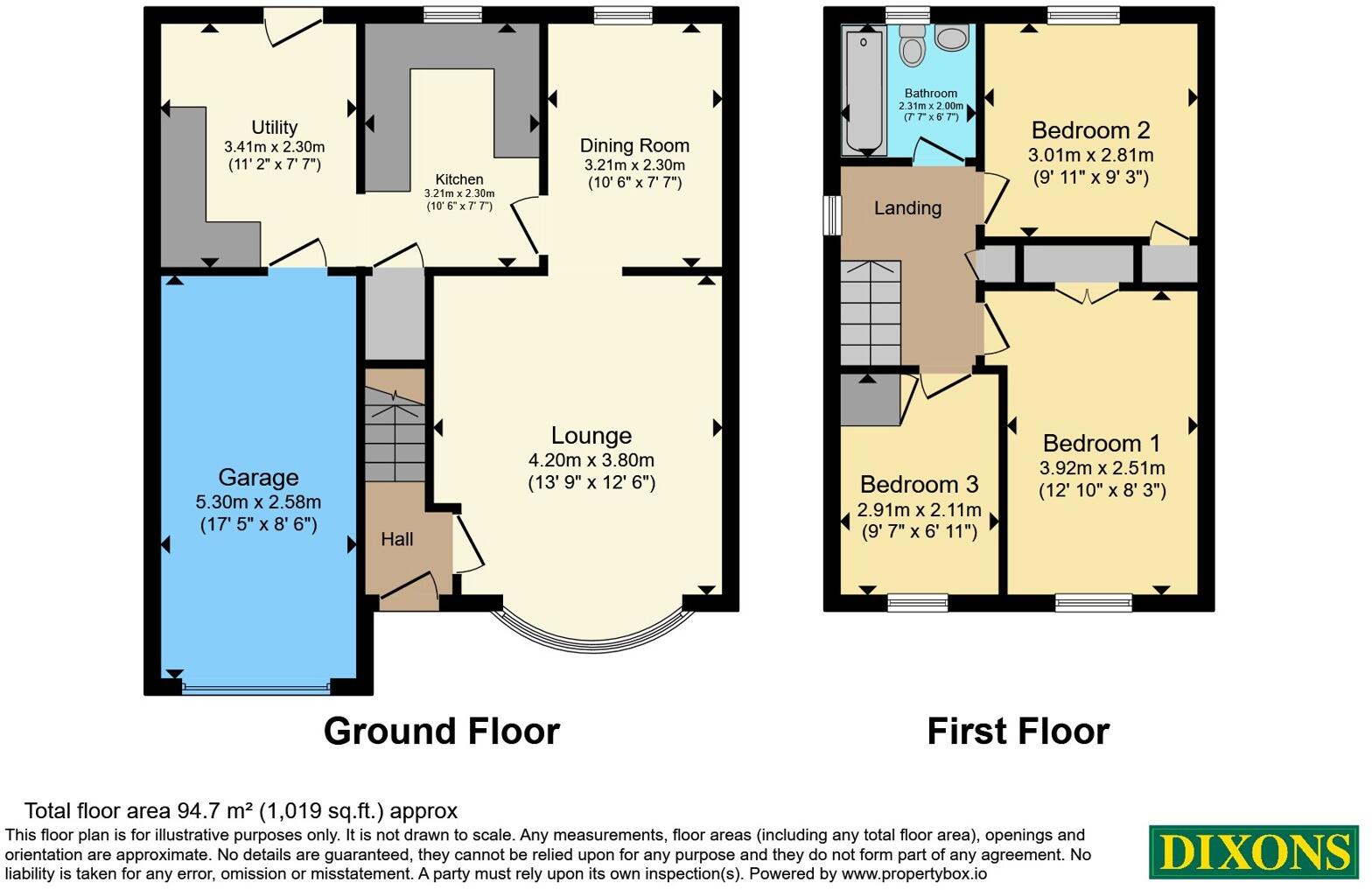 Grebe Close, Birmingham, West Midlands, B23 floorplan