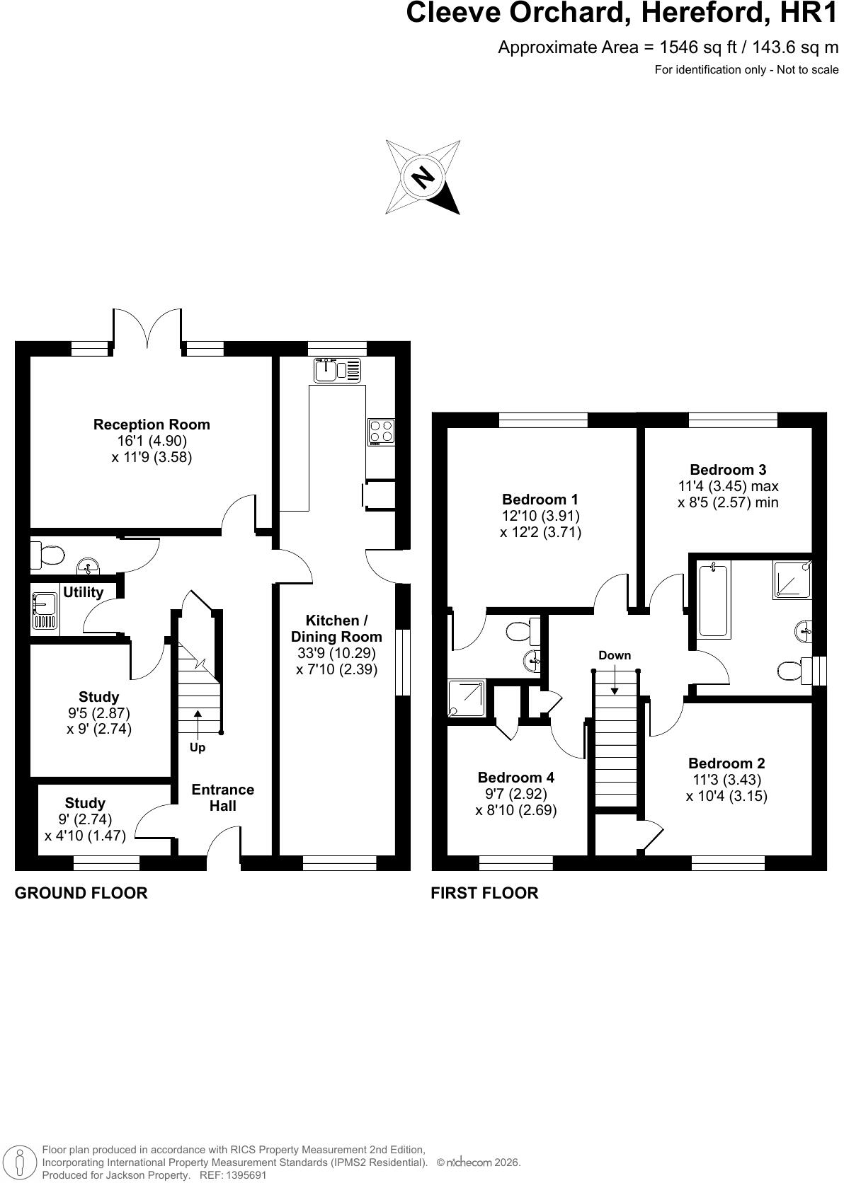 Cleeve Orchard, Hereford, Herefordshire floorplan
