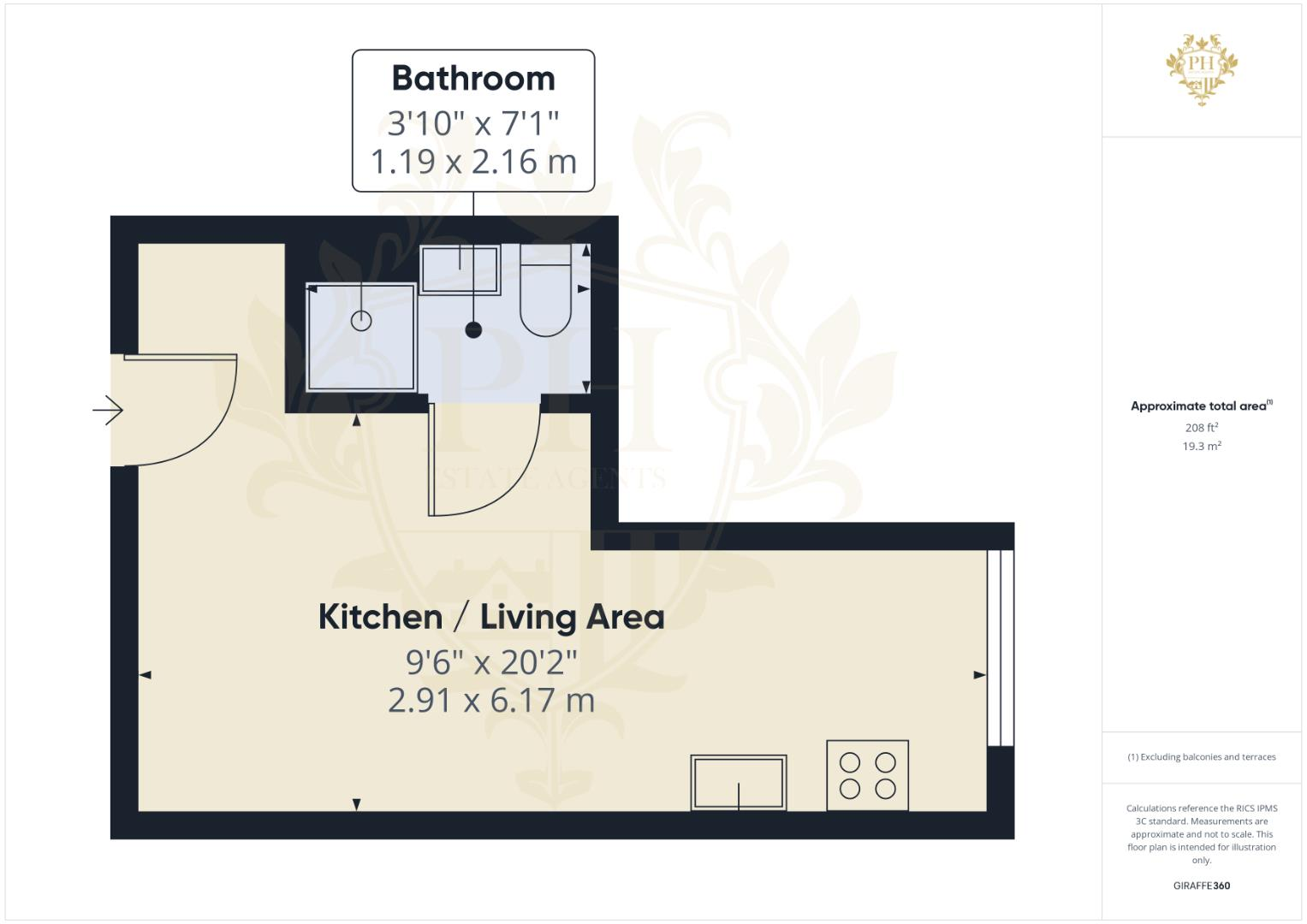 Corporation Road, Middlesbrough floorplan