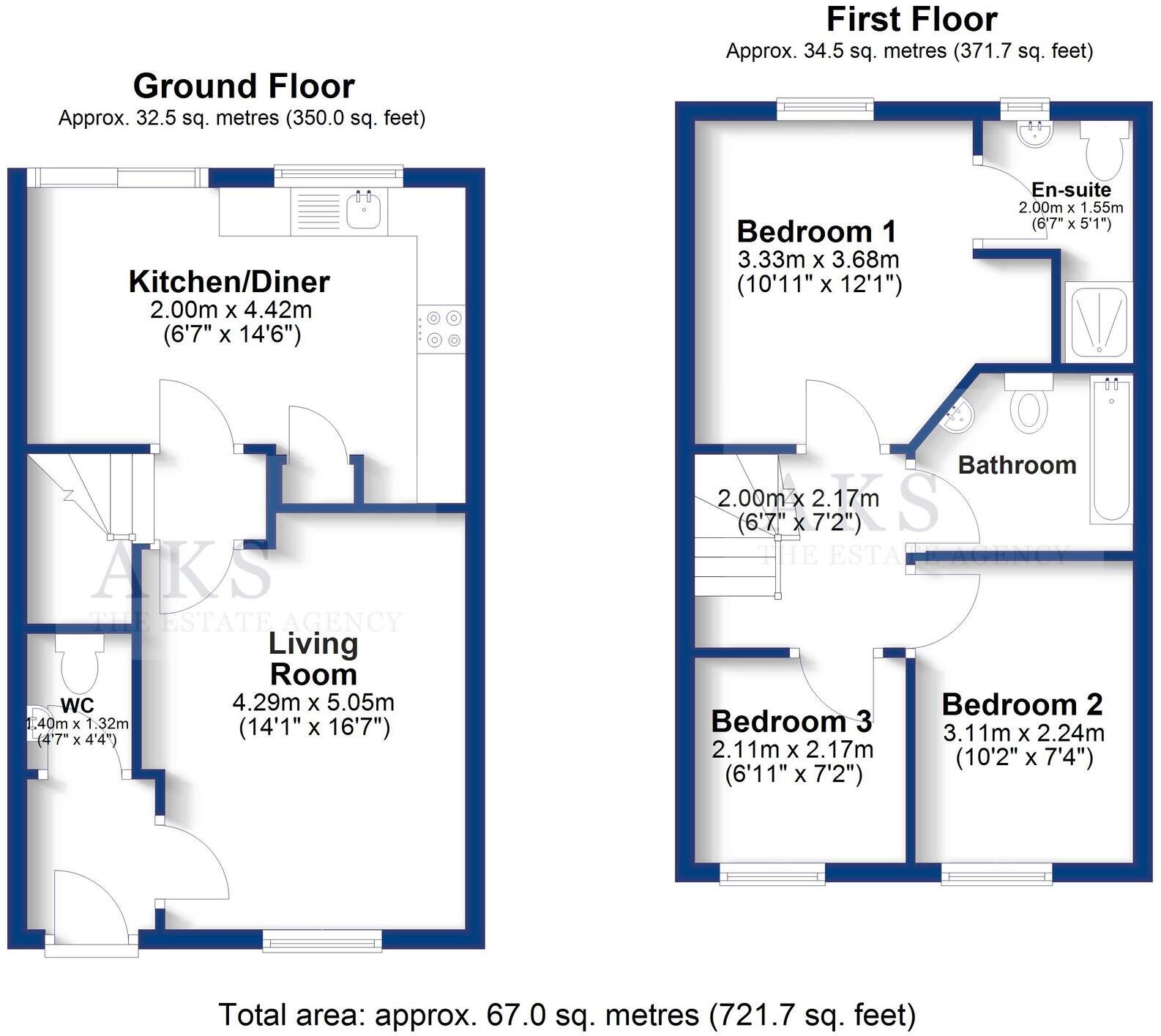 Balmoral Way, Hatton, DE65 floorplan
