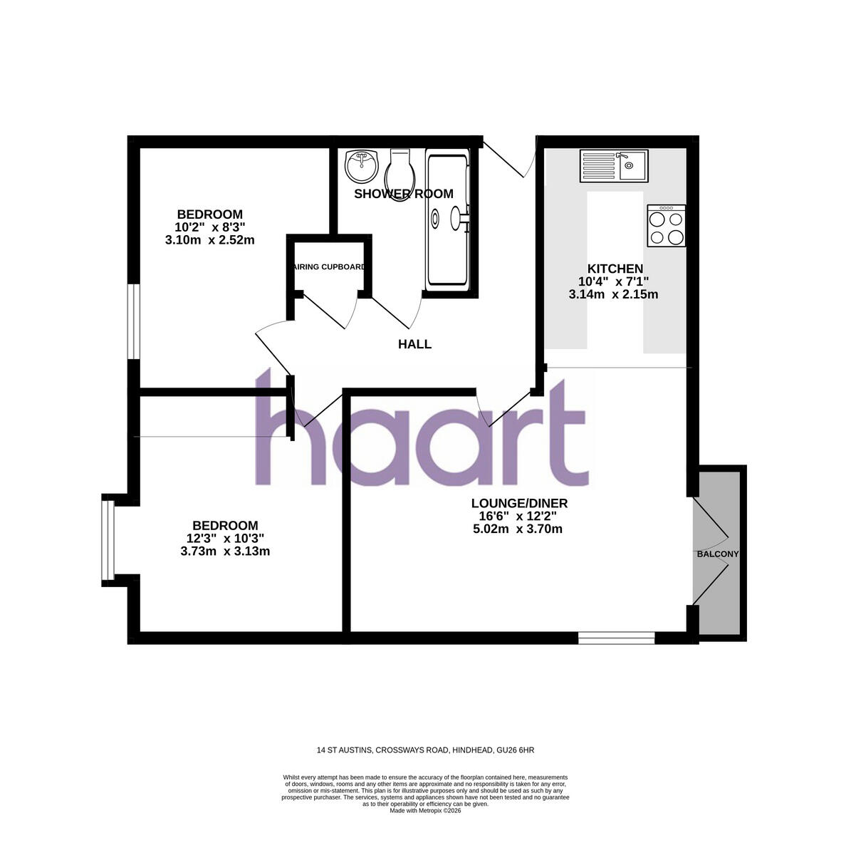 Crossways Road, Hindhead floorplan