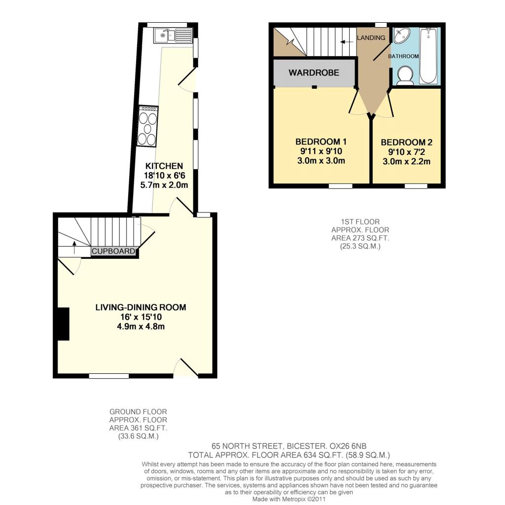 North Street, Bicester, Oxfordshire, OX26 floorplan