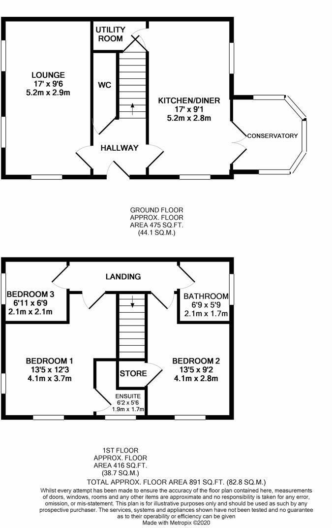 Howard Drive, Kegworth floorplan