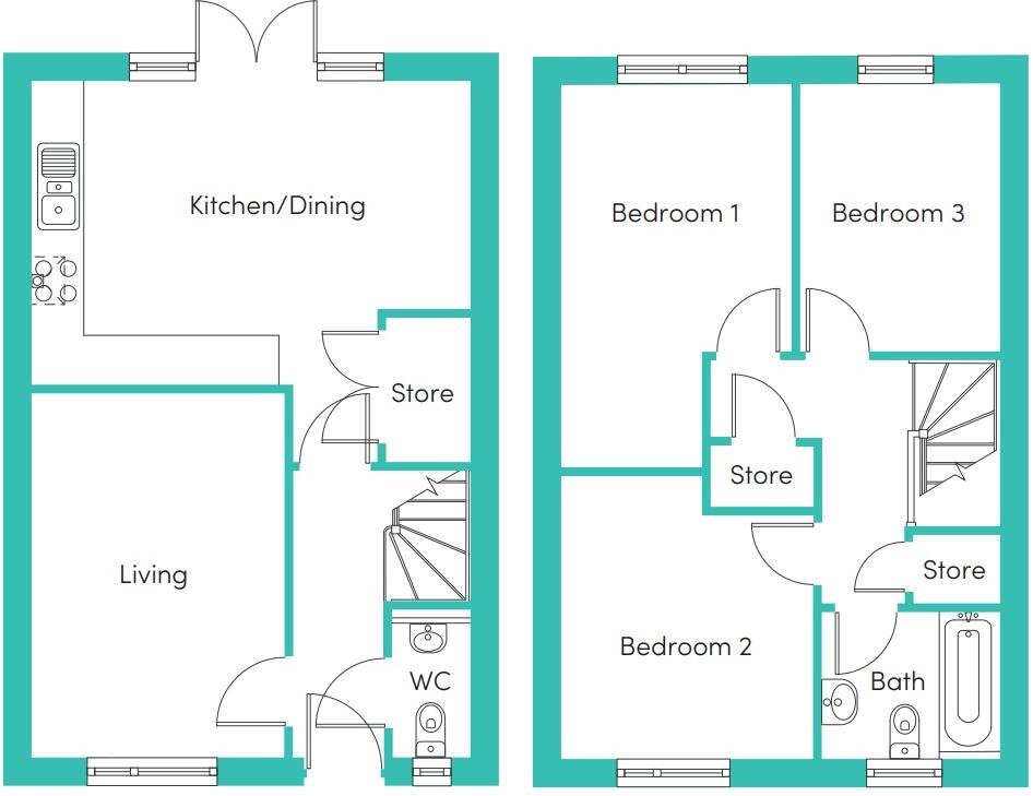 Ropemaker Street, Manchester, M18 floorplan