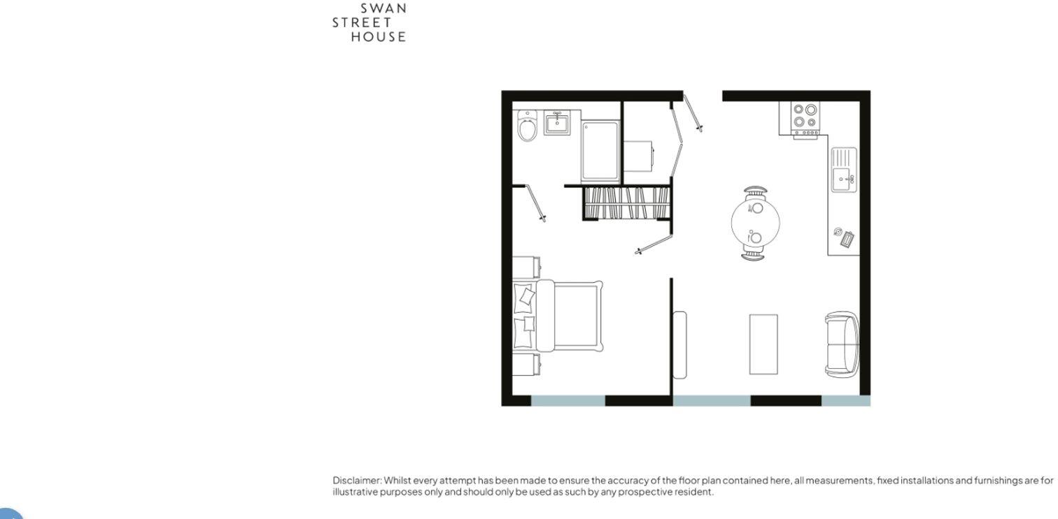 Swan Street House, Manchester, M4 floorplan
