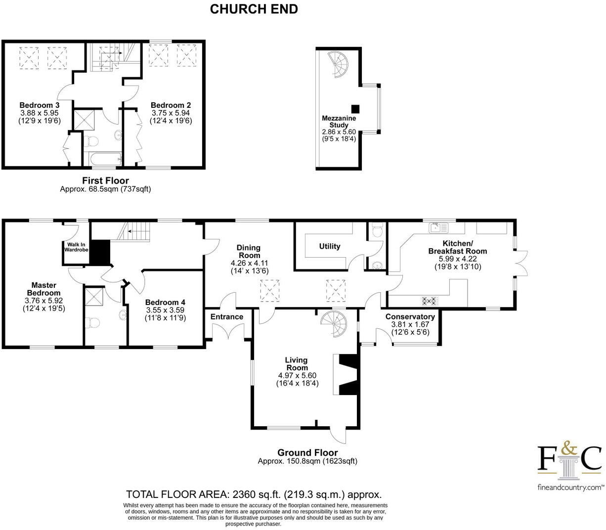 Church End, Walkern floorplan