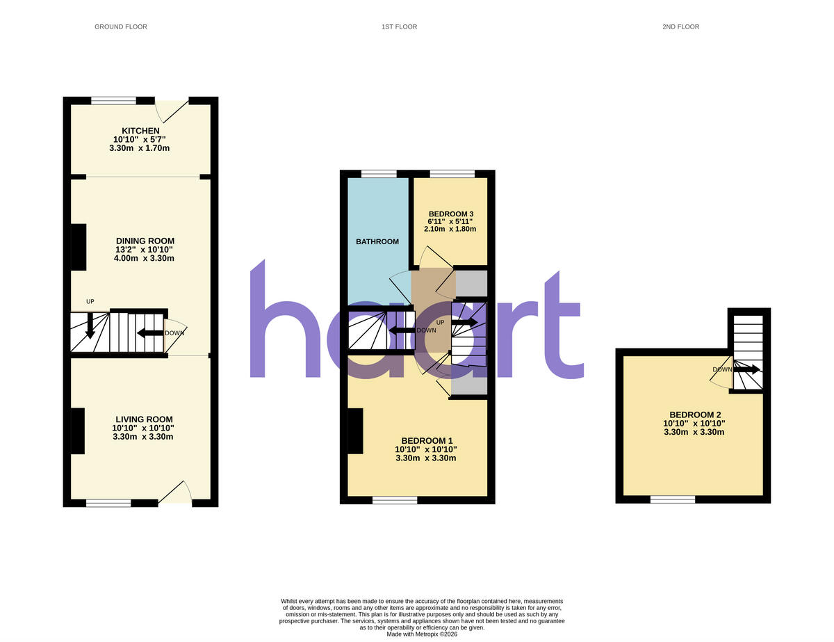 Campbell Grove, Nottingham floorplan