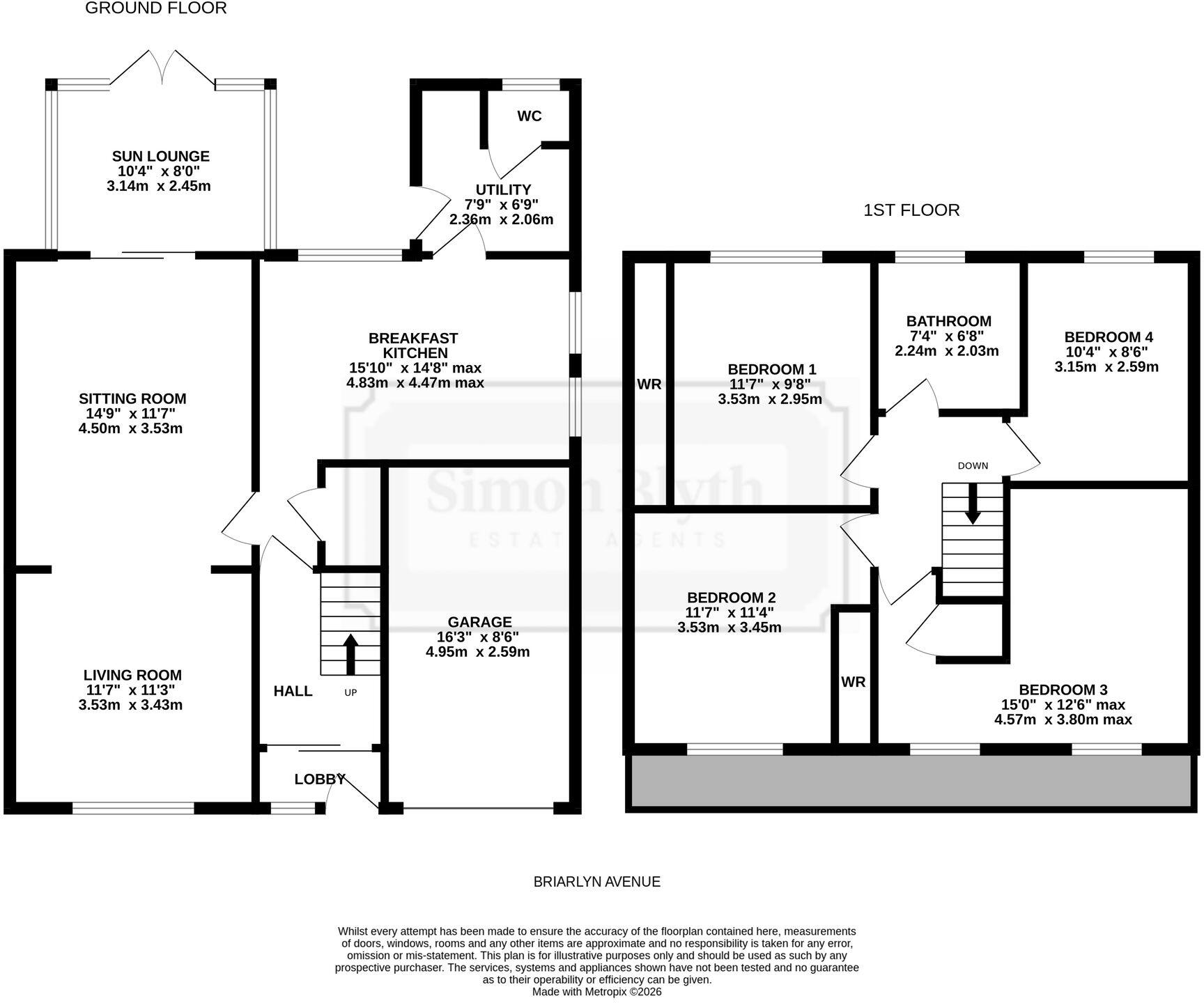 Briarlyn Avenue, Huddersfield, HD3 floorplan