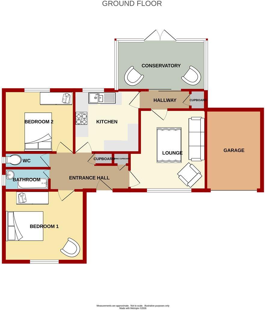 Gloucester Road, Coleford floorplan