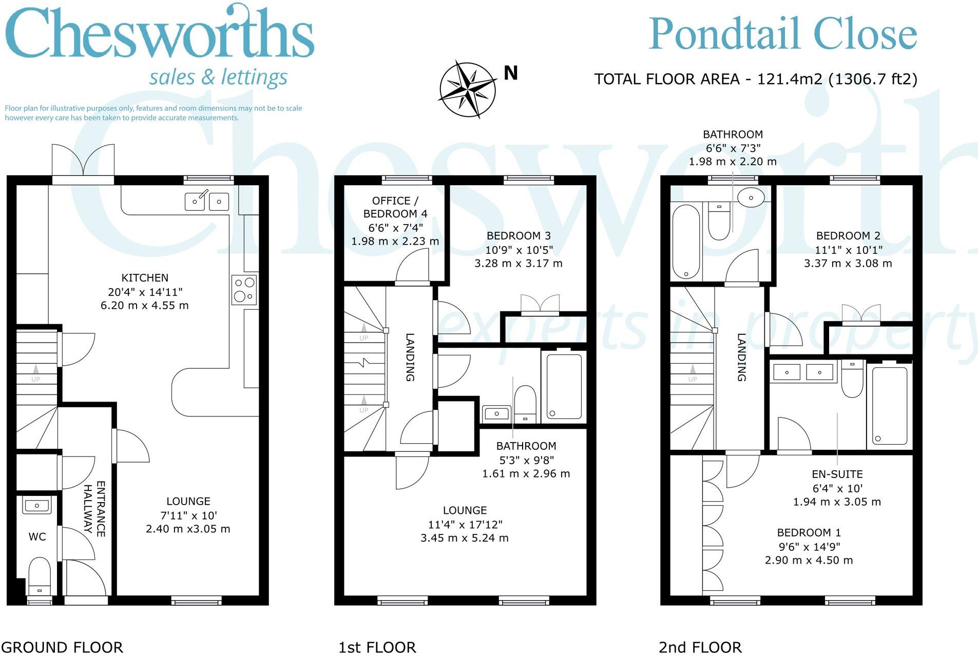 Pondtail Close, Horsham, RH12 floorplan