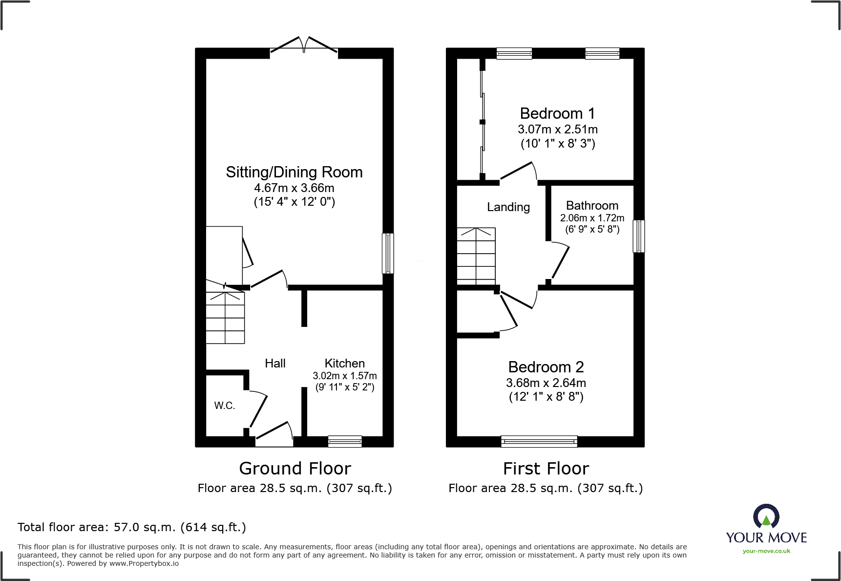 Willowbrook Close, Herne Bay, Kent, CT6 floorplan
