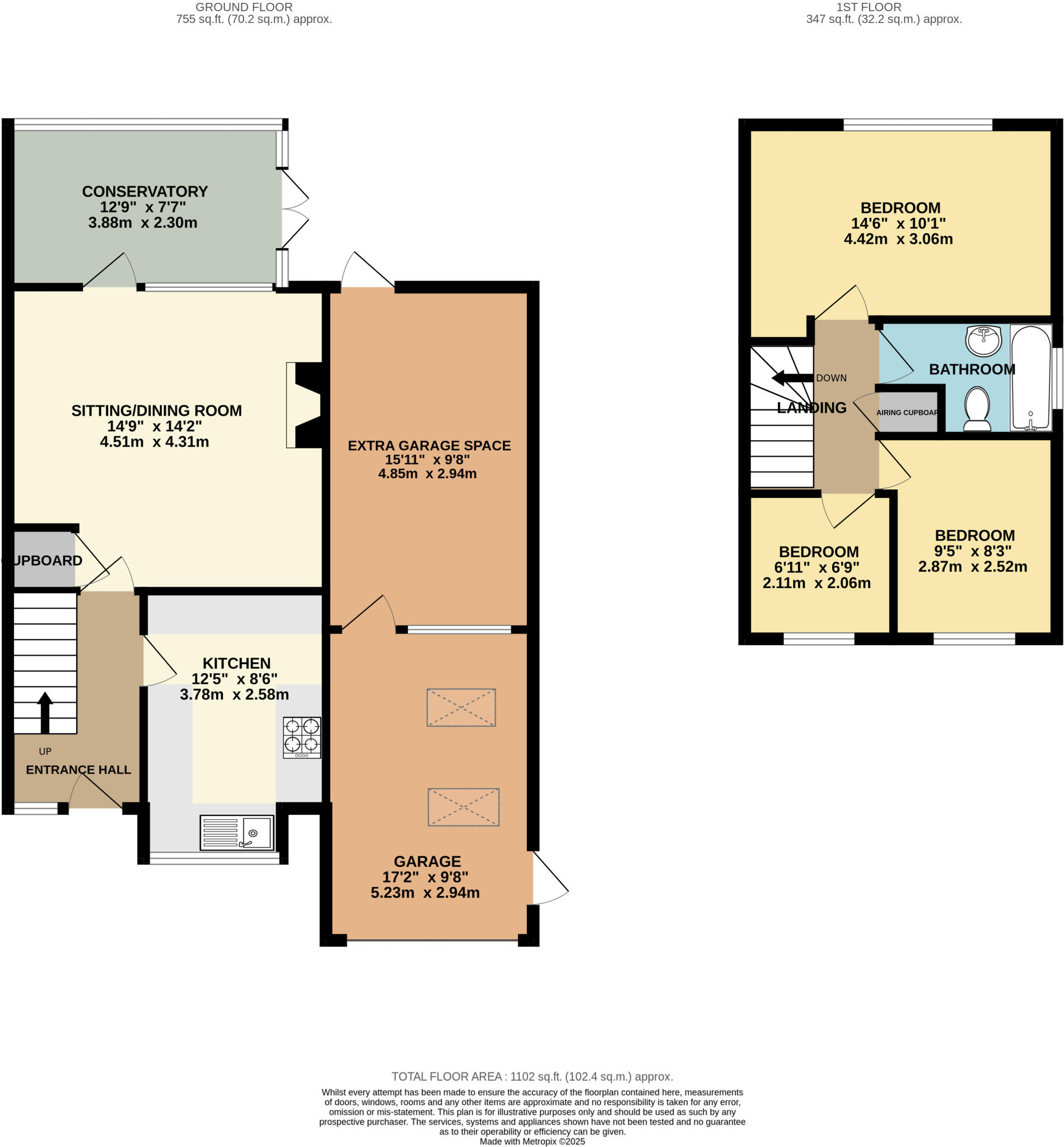 Lower Burwood Road, Great Torrington, Devon, EX38 floorplan