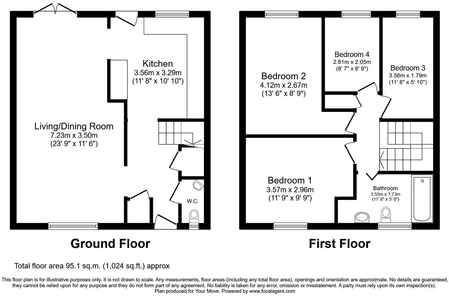 Inskip, Skelmersdale, Lancashire, WN8 floorplan