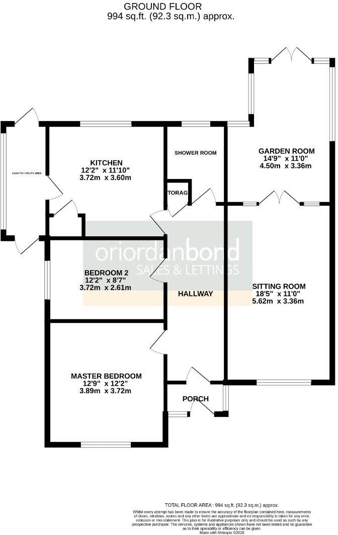 Collingdale Road, The Headlands, Northampton NN3 floorplan