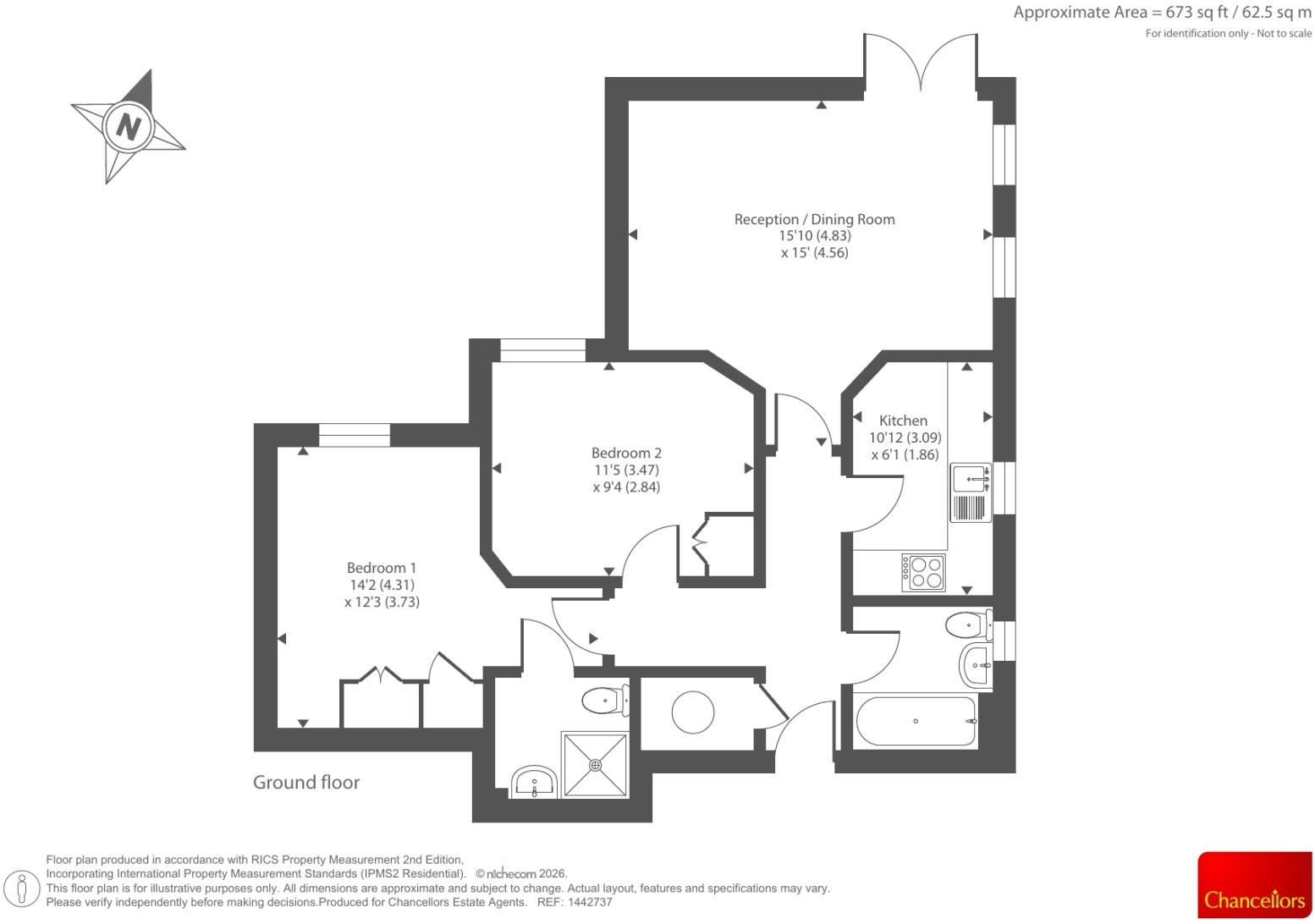 Eastcote Place, Ascot floorplan