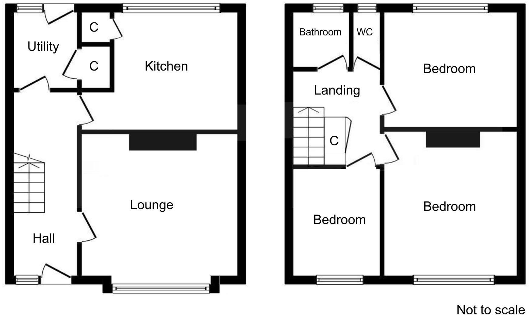 Glenfield Road Fairfield, Stockton-On-Tees TS19 7PH floorplan