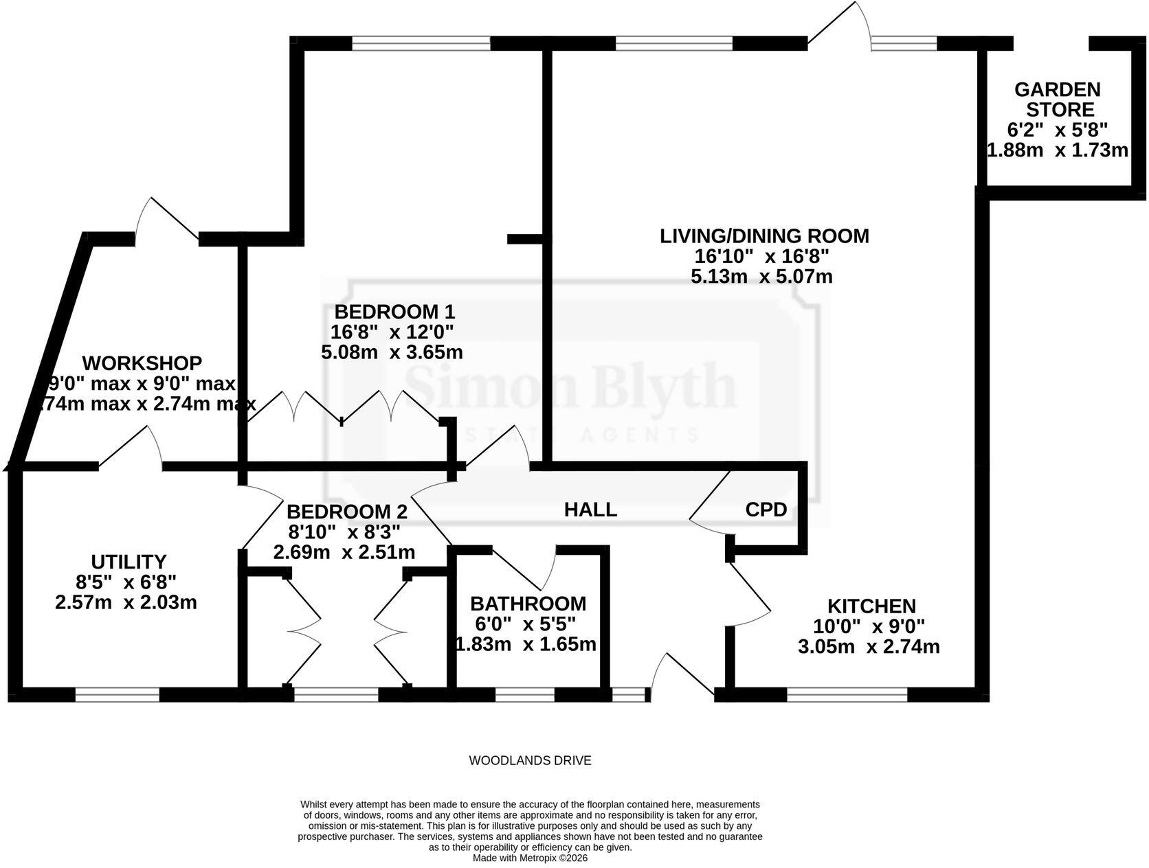 Woodlands Drive, Skelmanthorpe, HD8 floorplan