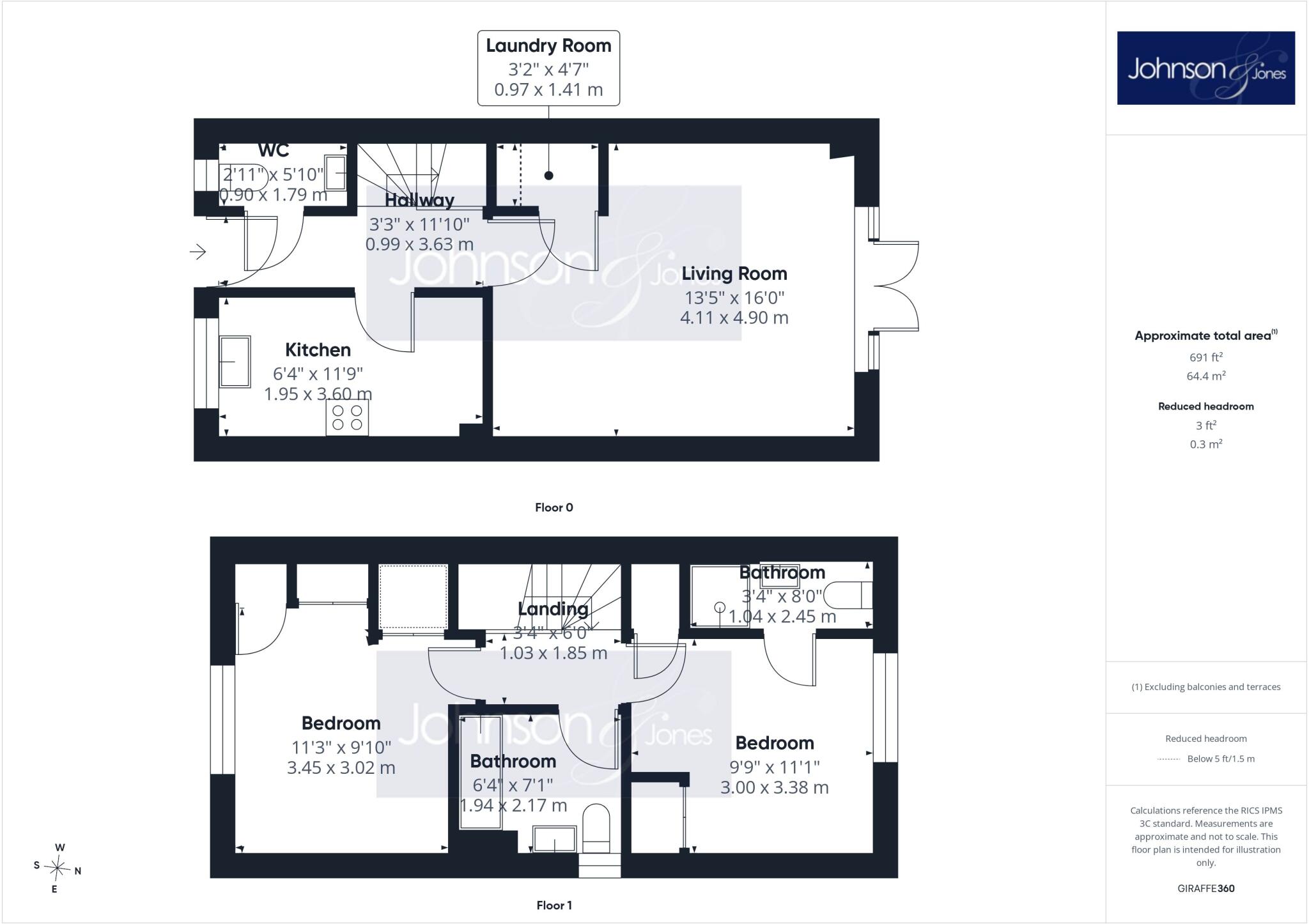 Weatherall Close, Addlestone, KT15 floorplan