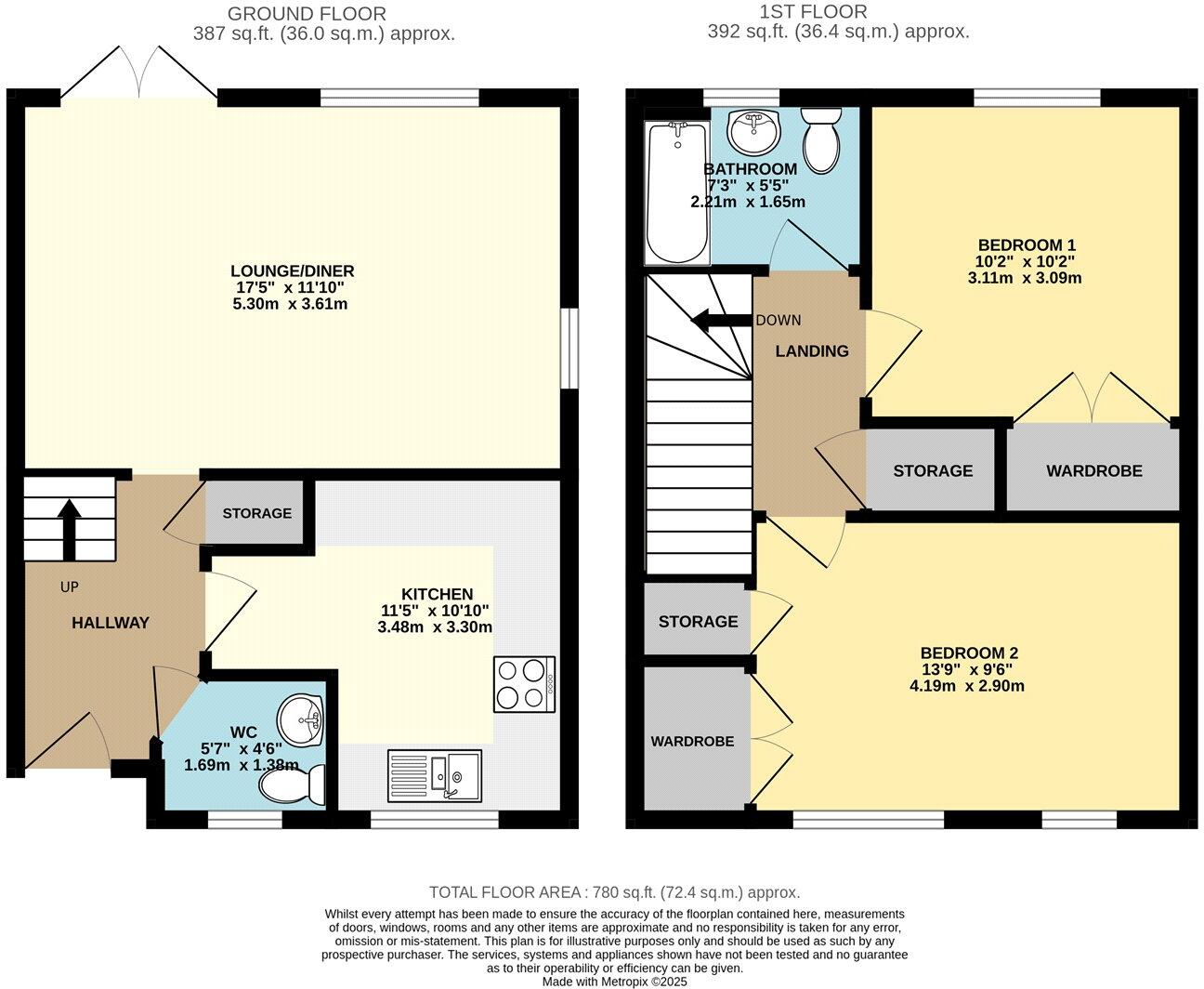 Mirabelle Drive, Isleham, Cambs, CB7 floorplan