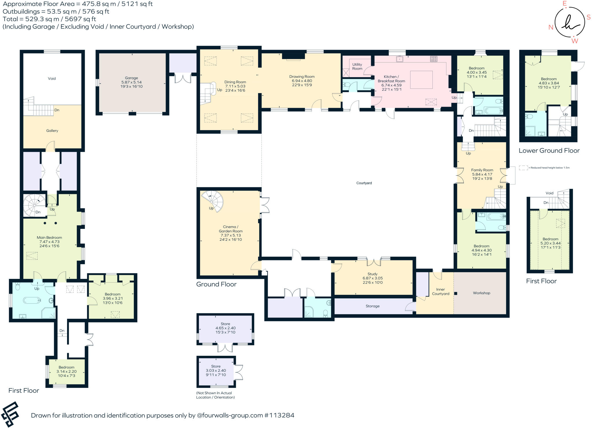 Cross Colwood Lane, Haywards Heath, RH17 floorplan