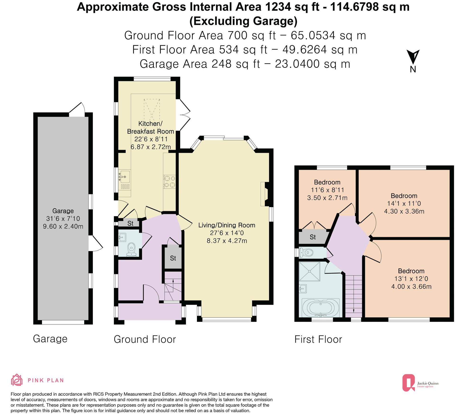 Barons Hurst, Epsom, KT18 floorplan