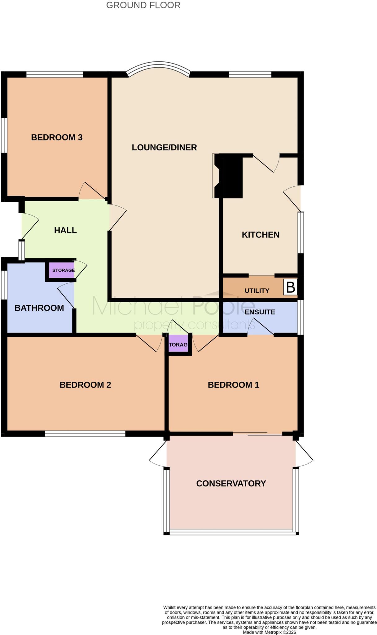 Roseberry Crescent, Great Ayton, TS9 floorplan