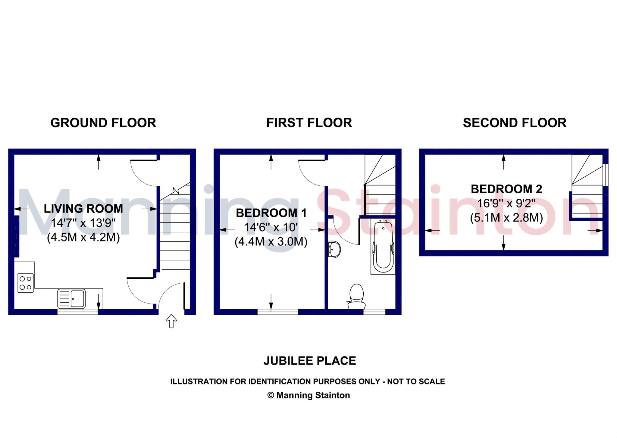 Jubilee Place, Morley, Leeds, West Yorkshire floorplan