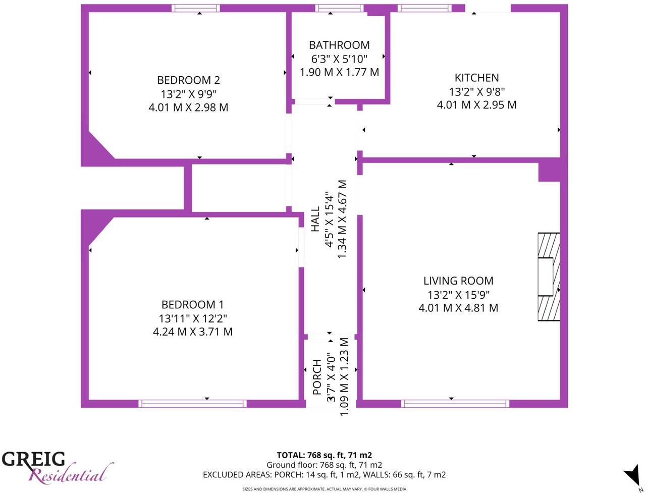 Blair Crescent, Galston, KA4 floorplan