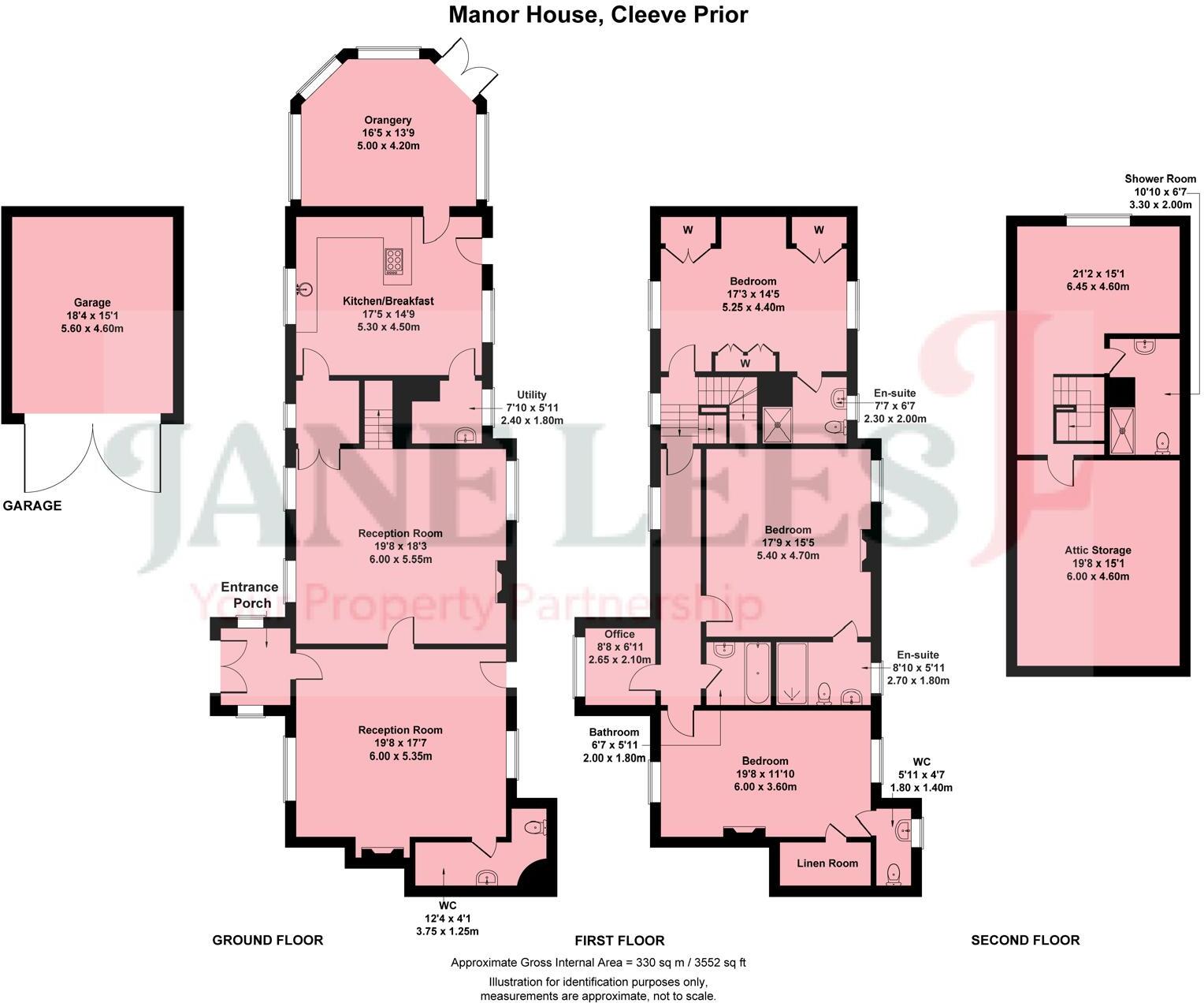 Manor House, Cleeve Prior Manor, WR11 8LQ floorplan