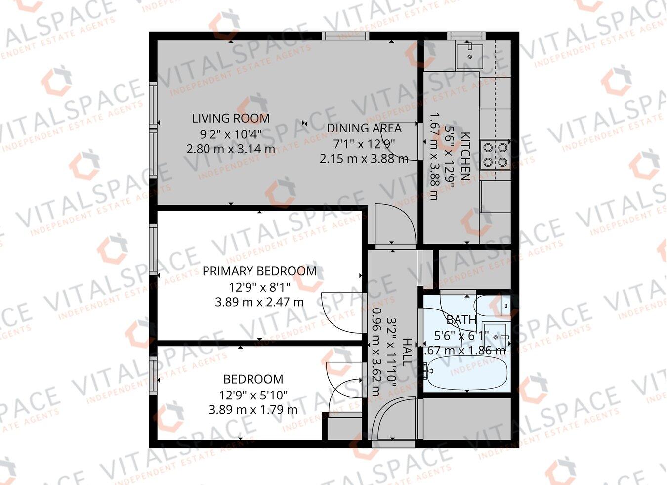 Harcourt Close, Urmston, Manchester, M41 floorplan