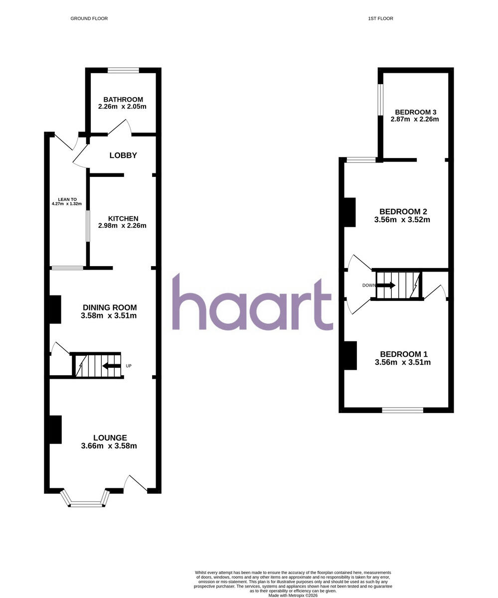 Crawthorne Road, Peterborough floorplan