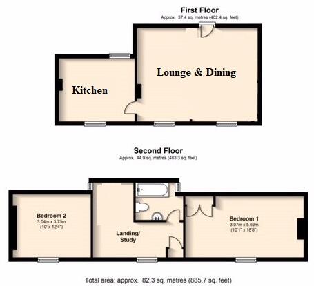 High Street, Stony Stratford floorplan