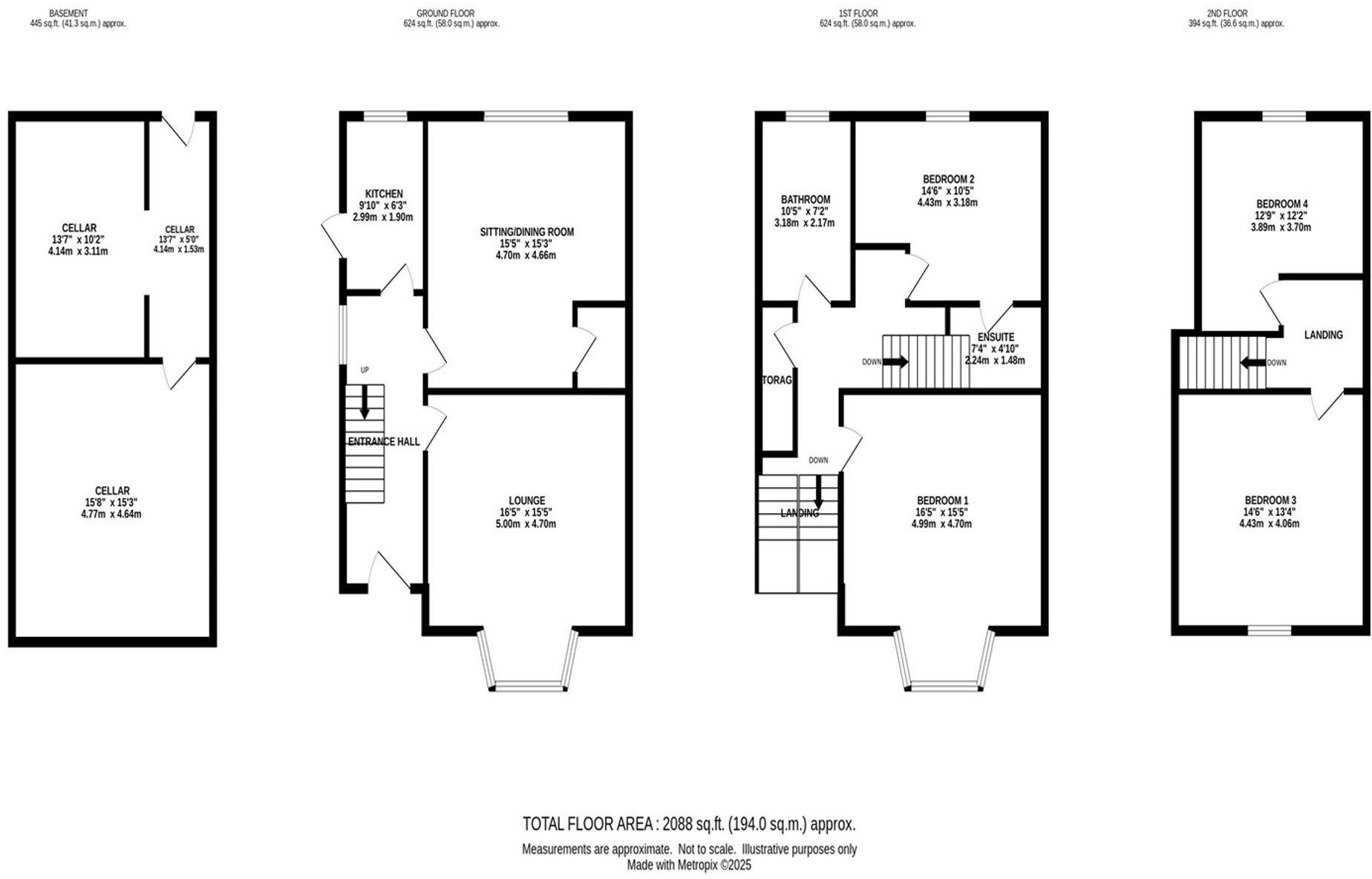 Whalley Hayes, Macclesfield, SK10 floorplan