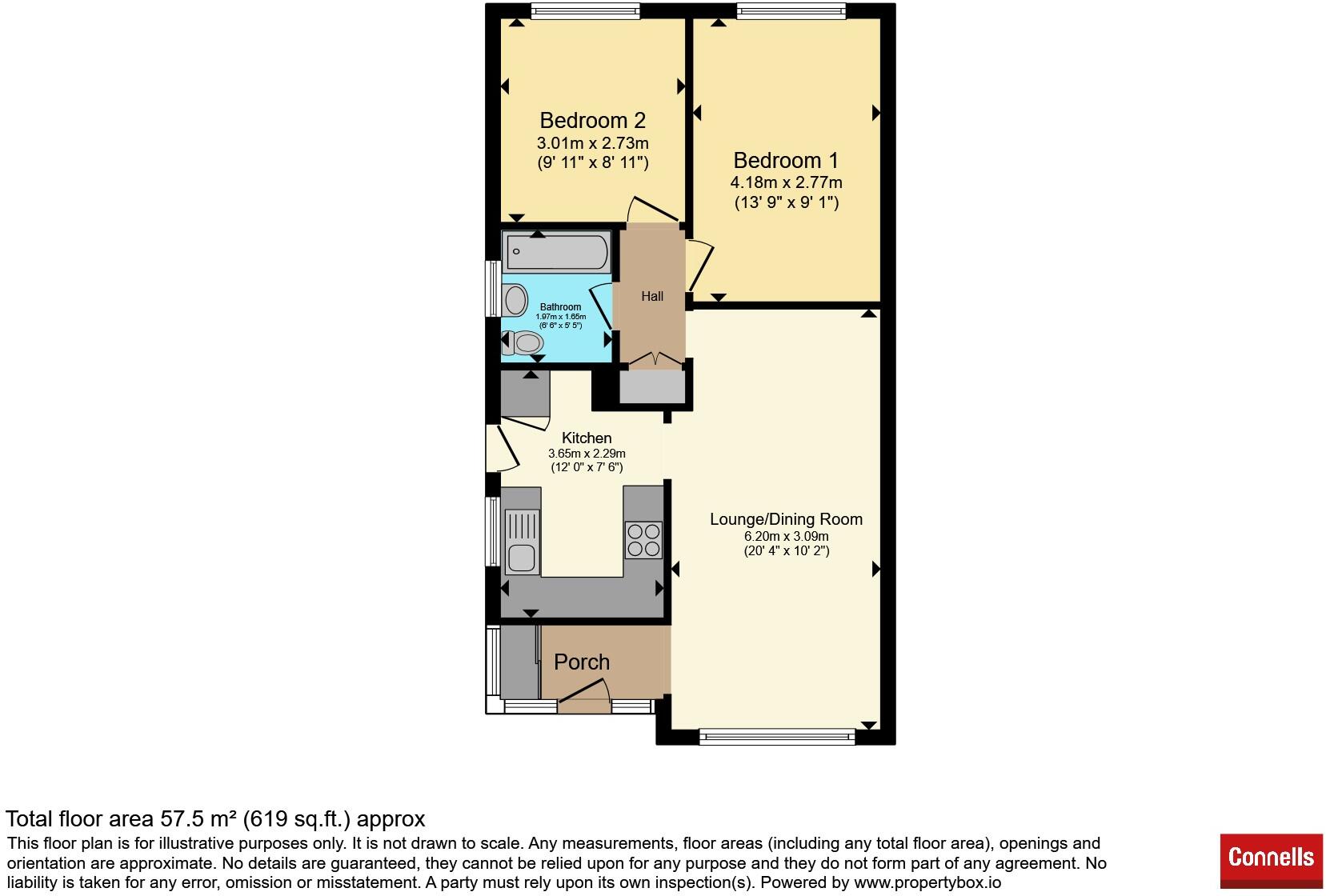 Hatherleigh Road, Leicester floorplan