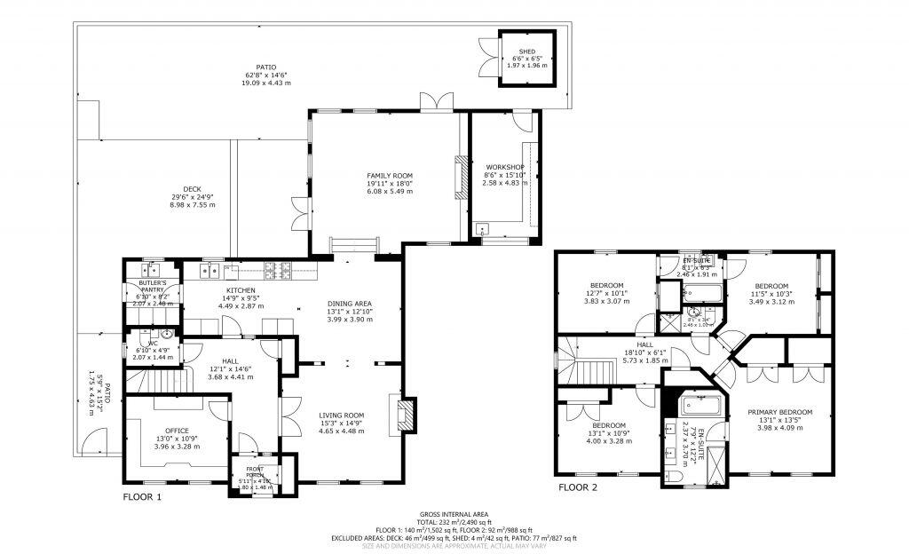 1 Hebrides Grove, Inverkip, Greenock, PA16 0BQ floorplan