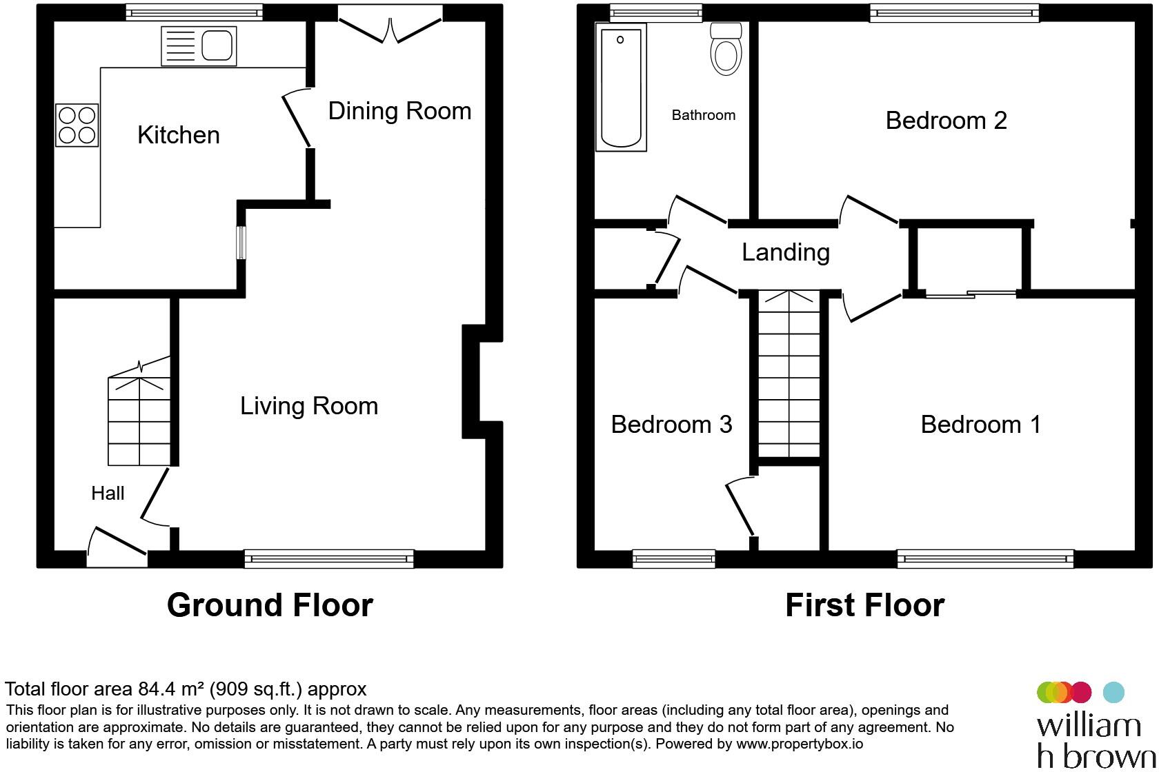 Stornaway Square, Hull floorplan