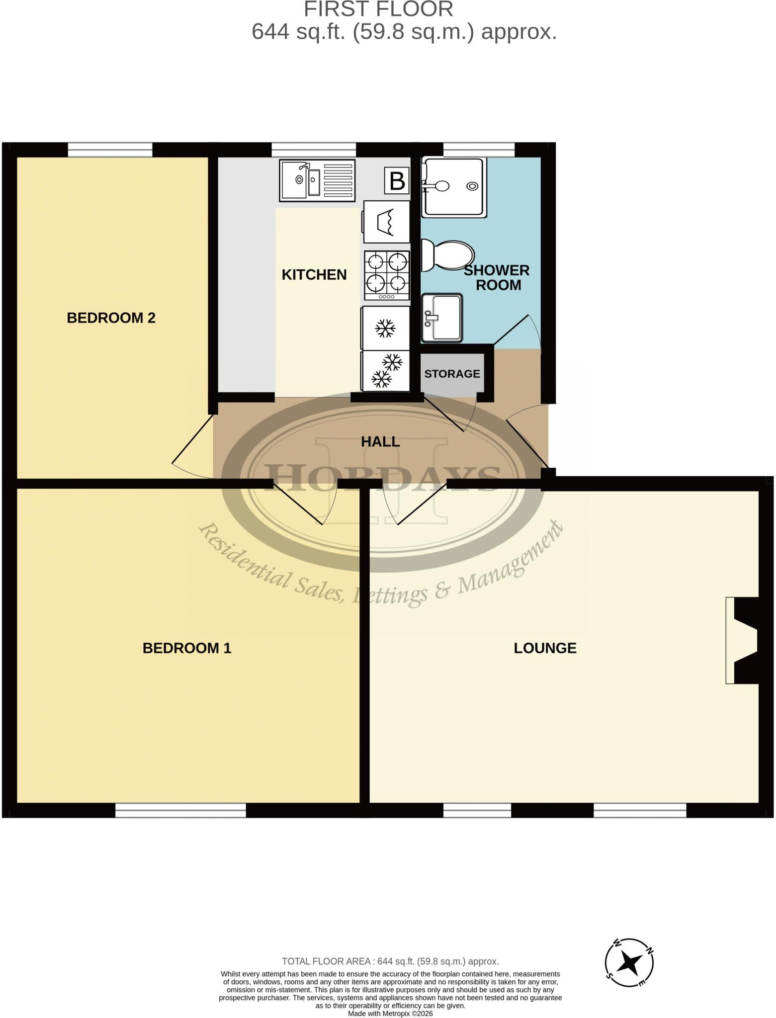 Parkside, High Street, Potters Bar floorplan