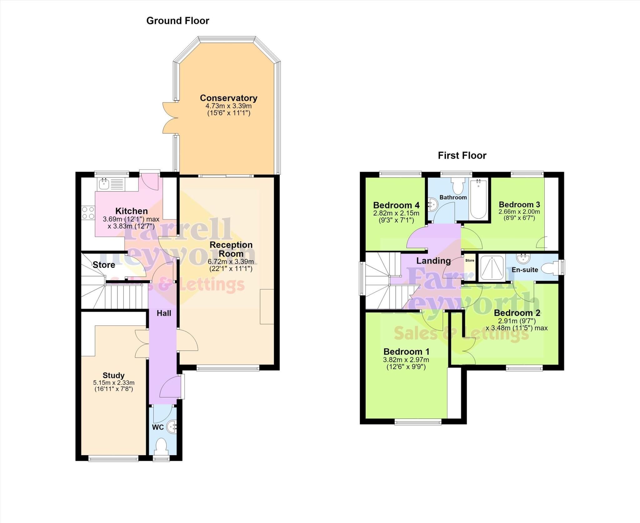 Haighton Drive, Fulwood, Preston floorplan