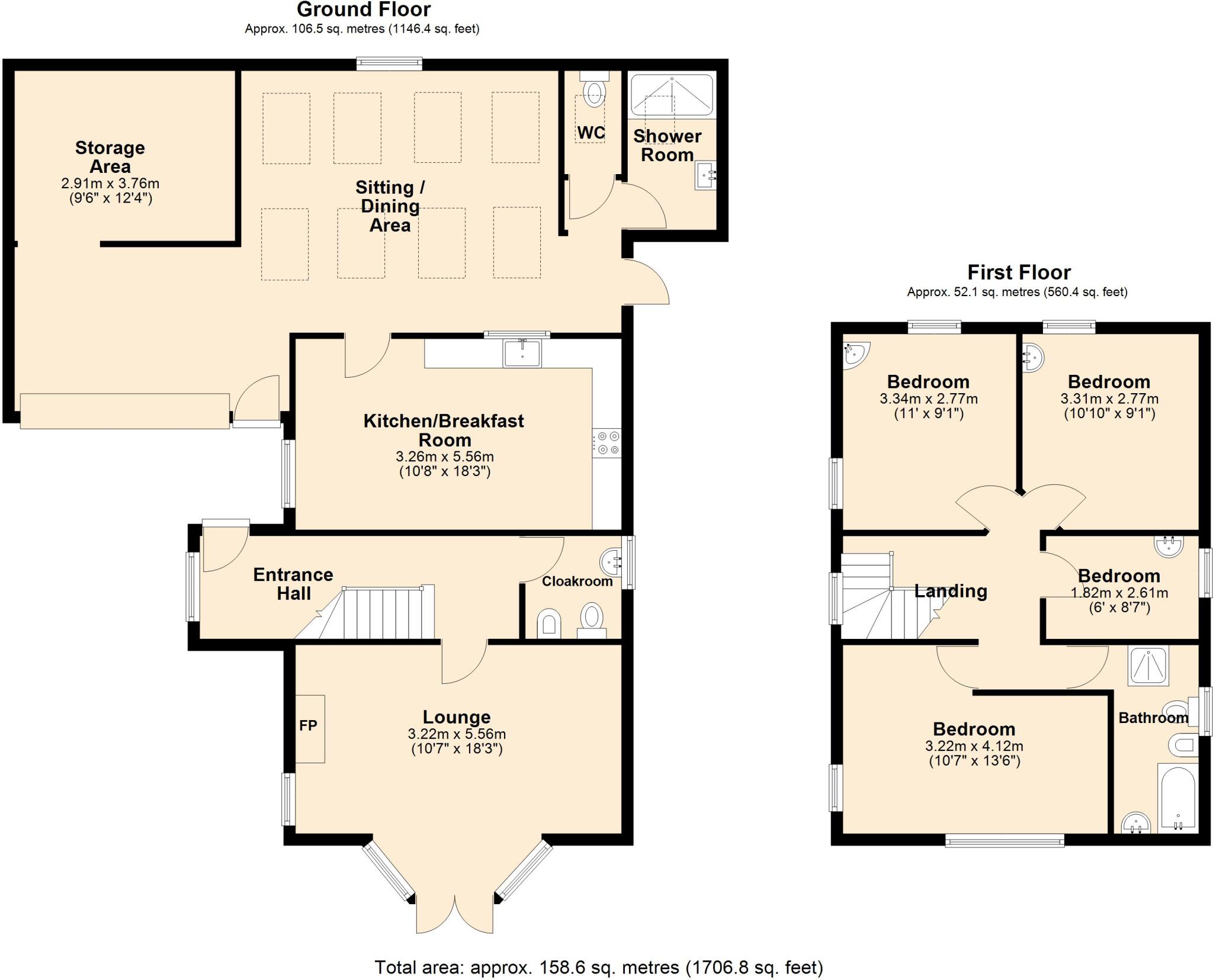 Harrison Drive, Rhosneigr, LL64 floorplan