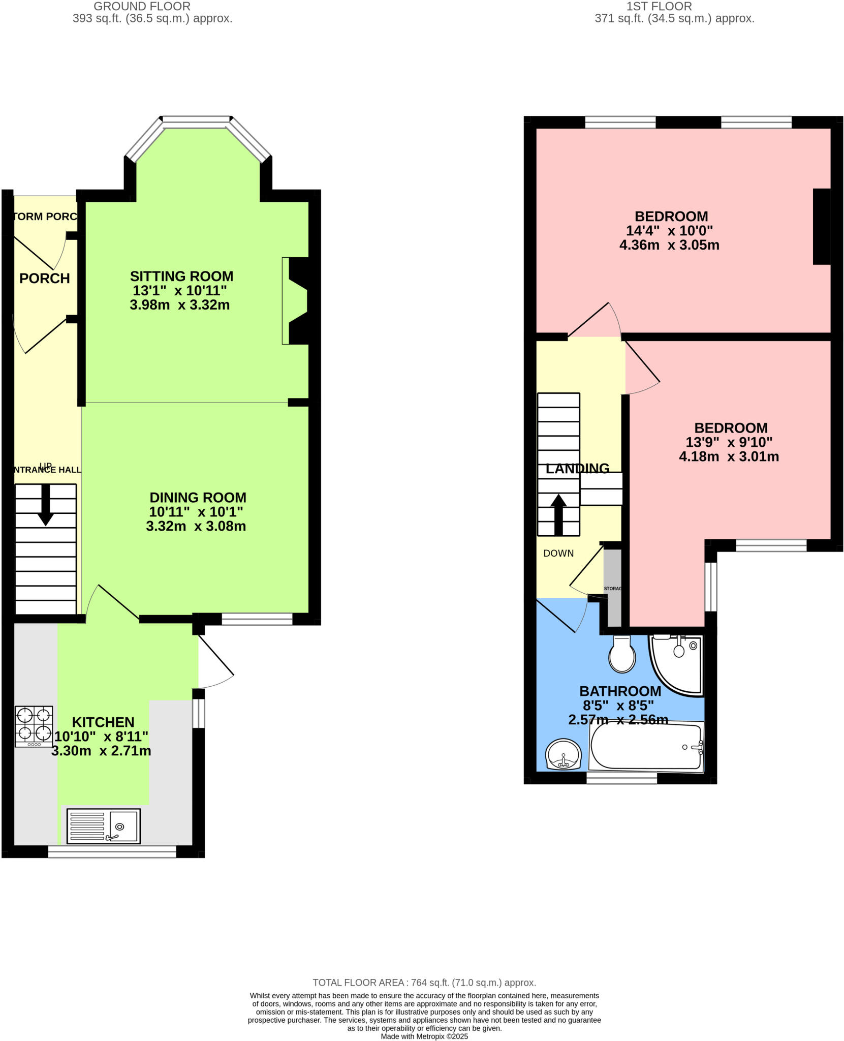 Canonbury Road, Enfield, Middlesex, EN1 floorplan