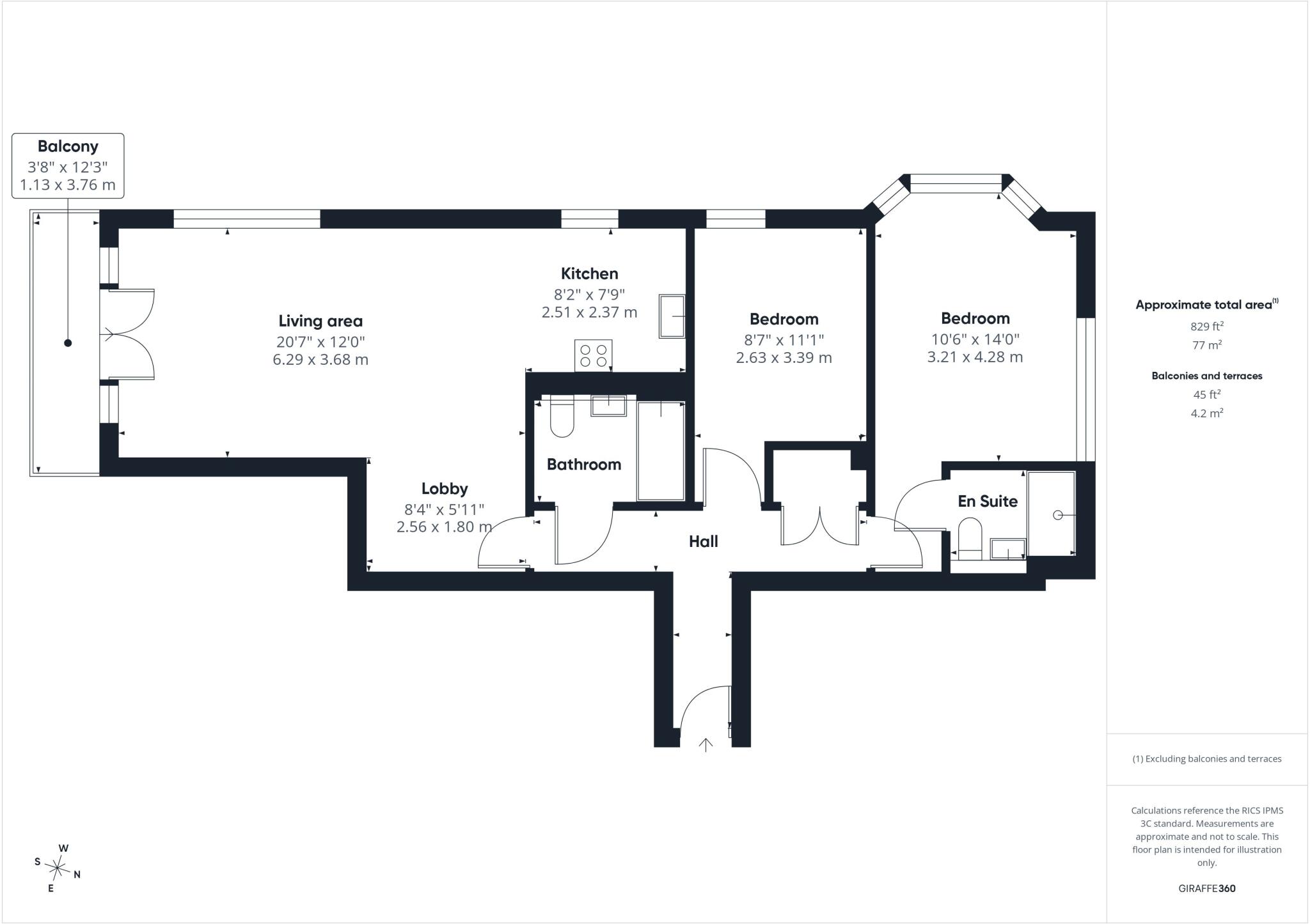 West Cliff Gardens, Bournemouth, Dorset, BH2 floorplan