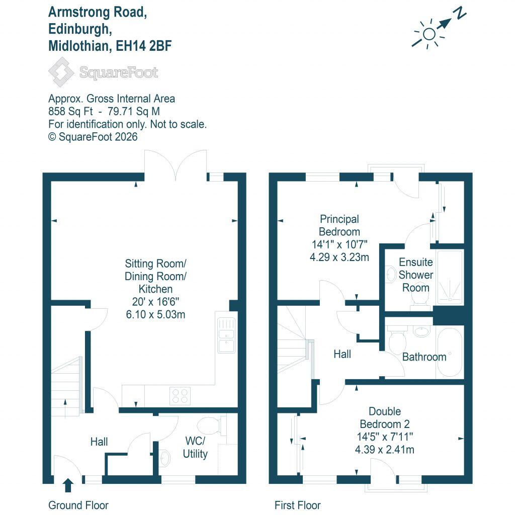 5 Armstrong Road, Longstone, Edinburgh, EH14 2BF floorplan