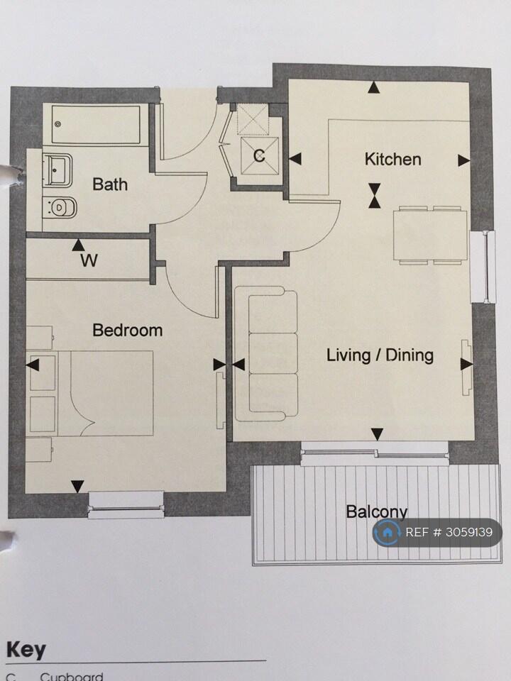 Skylark House, Reading, RG2 floorplan