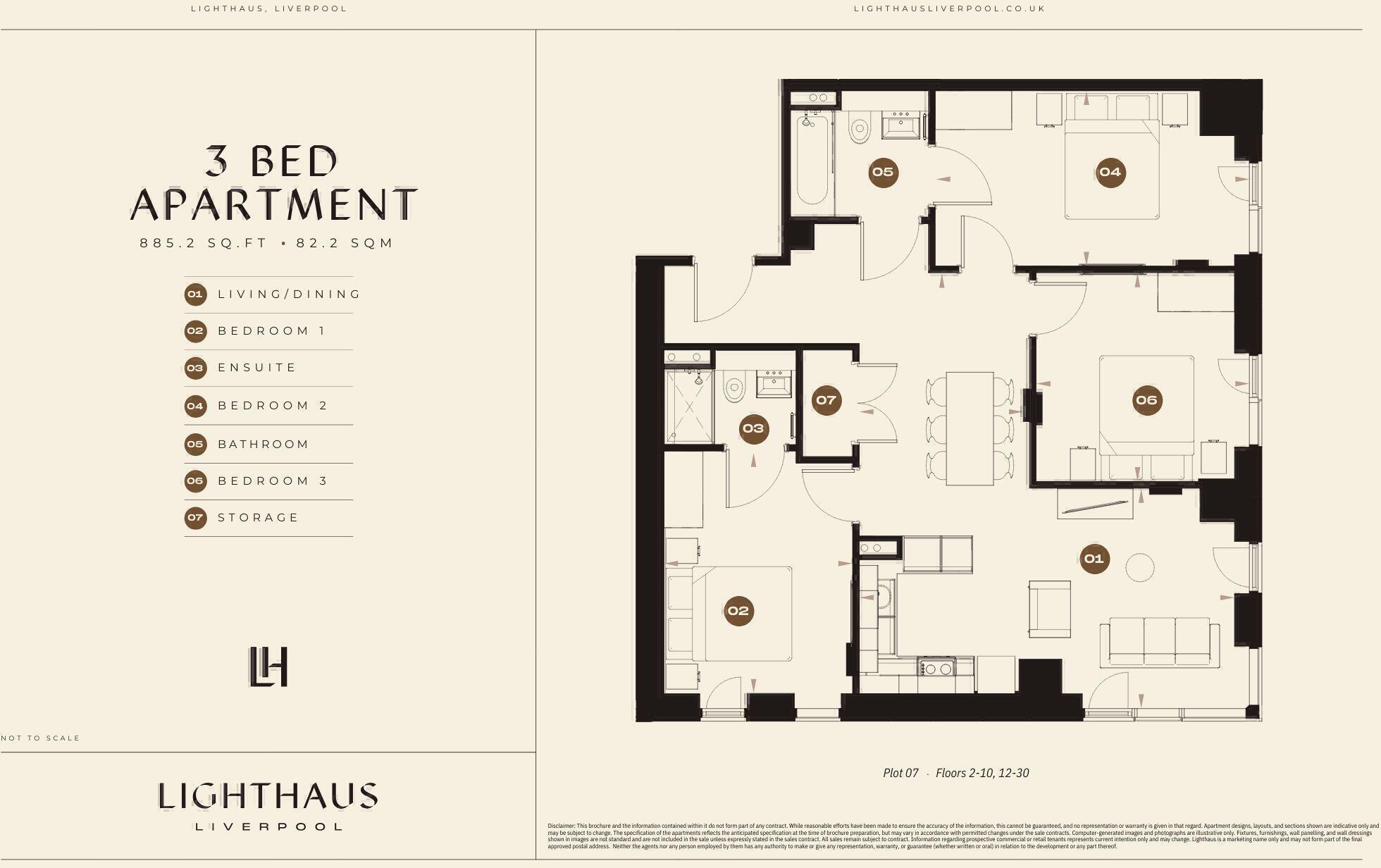 Lighthaus, William Jessop Way, Liverpool, Merseyside, L3 floorplan