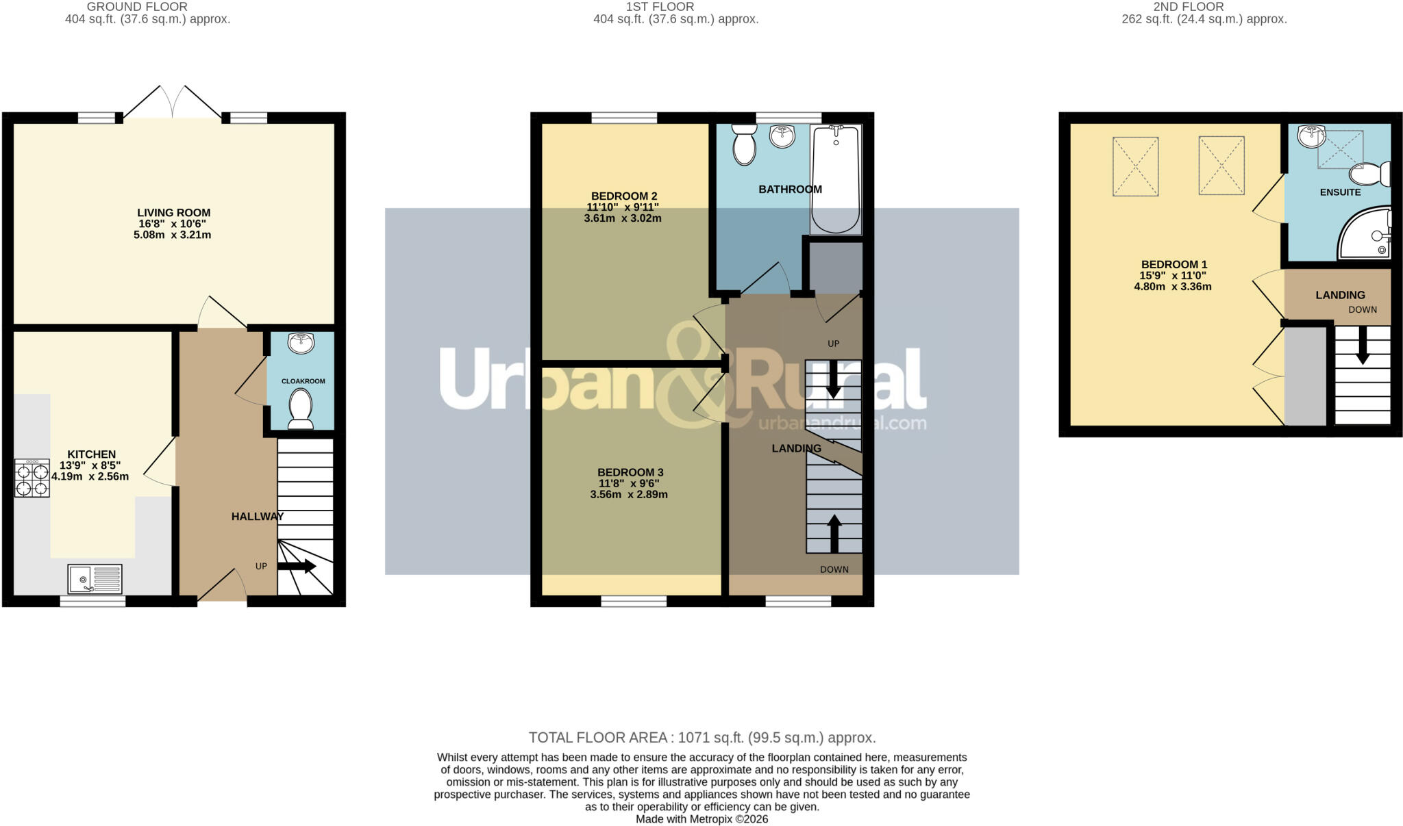 Saxon Gold Drive, Stewartby, Bedfordshire, MK43 floorplan