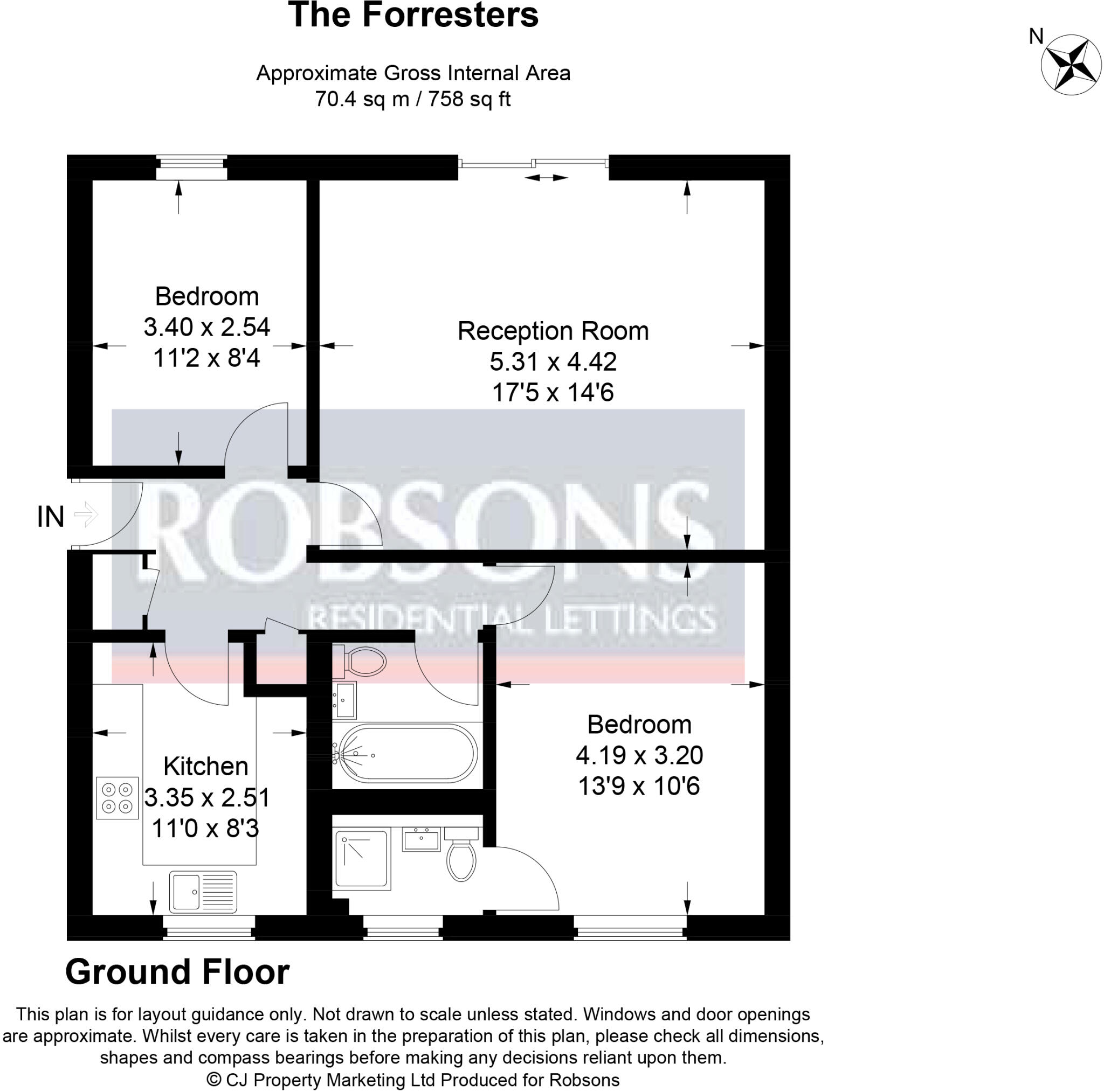 Winslow close, Pinner floorplan