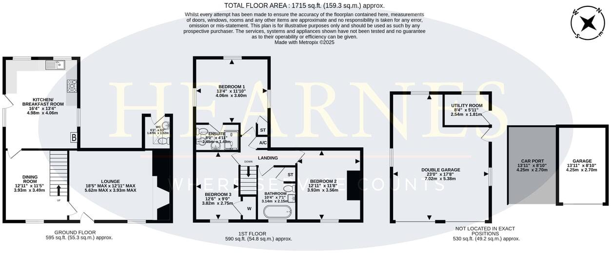 Haddons Drive, Three Legged Cross, Wimborne, BH21 floorplan