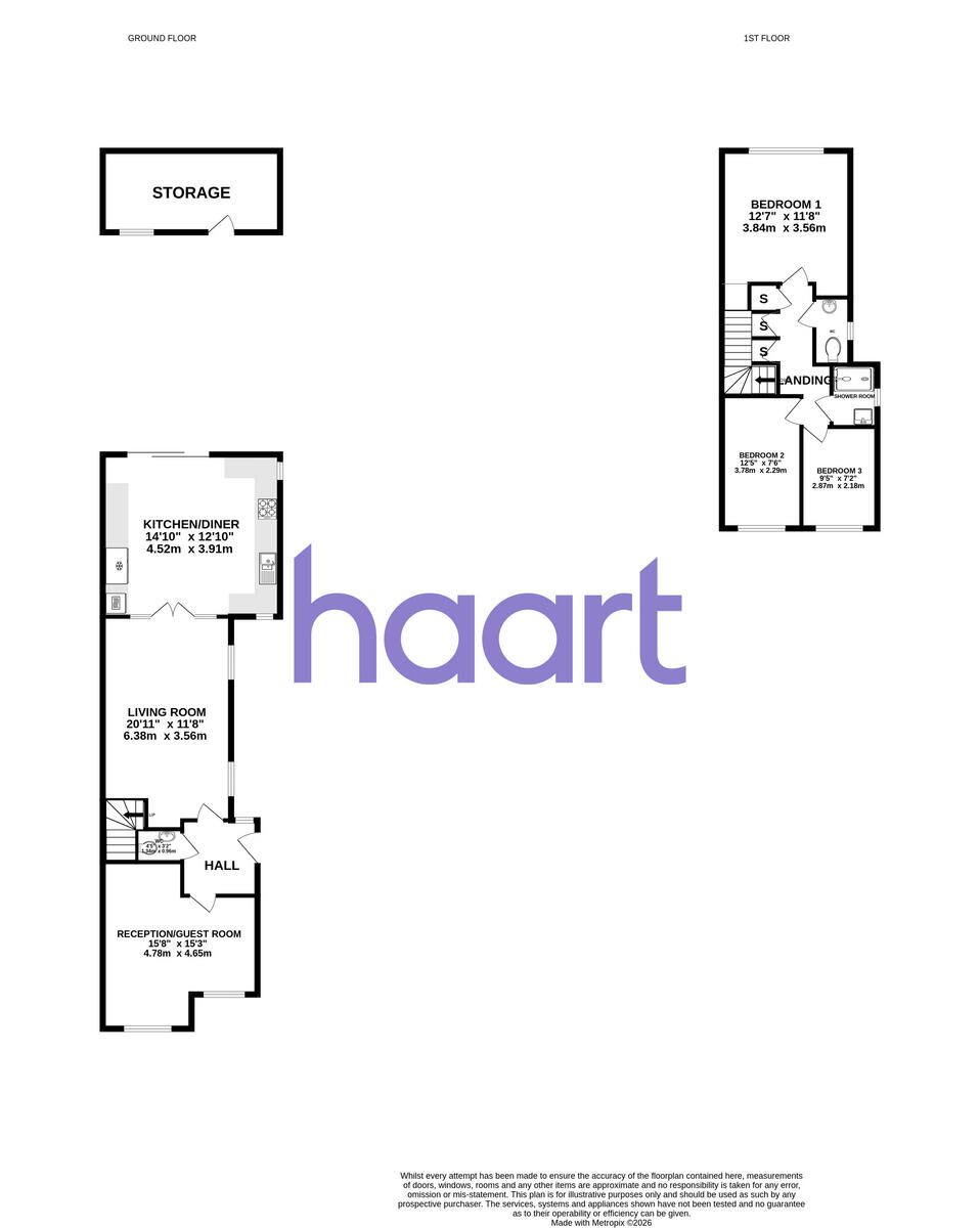 Edgar Road, West Drayton floorplan